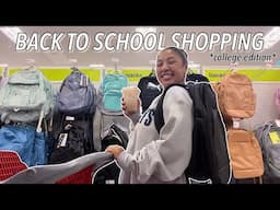 COLLEGE SHOPPING VLOG 2022 | dorm and school supplies