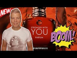 NEW Stronger With You Parfum By Emporio Armani I What You Need To Know! First Impressions +GIVEAWAY
