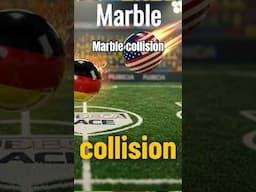 Marble soccer 🔥☄️ #marblerun #marblesrace #trending #fubecarace #countryballs