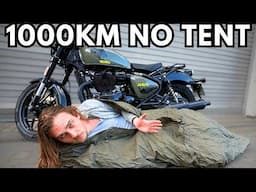 Riding 1000km to Monaco with just a Sleeping Bag