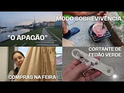 Dia do Apagão⚡️Itens essenciais de Sobrevivência🧻Comprinhas da Feira👜