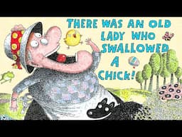 👵🏼 There Was an Old Lady Who Swallowed a Chick! 🐥 Kids Book Easter Bunny Read Aloud Short Story