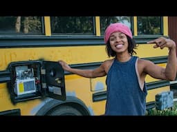 Proud moment… building a tiny home in a bus