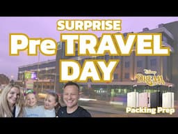 Surprise Disney Dream Disney Cruise Line Pre Travel Day | Holiday Inn Express Heathrow T5