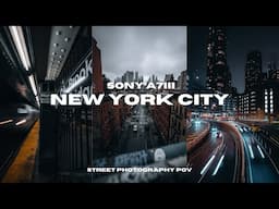 55 Minutes of New York City Streets 4K POV - Sony A7III
