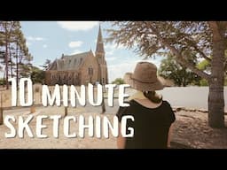 Urban Sketching Doesn’t Have to Be Complicated | Watercolour Travel Diary