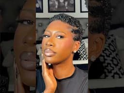 How to style type 4 short natural hair #bigchop #pixiecut