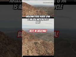 Best Scenic Motorcycle Ride in Arizona! #motorcycleroads