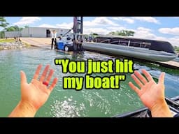 Boat Crashes into Mine during my Fishing Tournament...