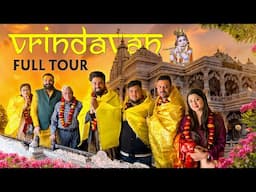Vrindavan Full Tour | Govardhan Ji Parikrama | Banke Bihari Temple | Yamuna Aarti | Resty Neha Vlogs