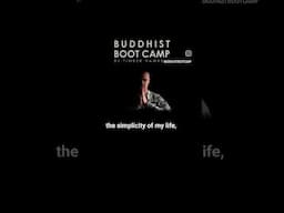 Sample Chapter from Buddhist Boot Camp: Less is More #minimalist #simplicity #mindfulnesspractice