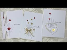 "Let's go CAS!" Wedding cards! " Video Tutorial