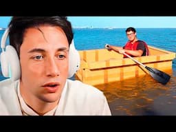 CONSTRUYO UN BARCO DE MINECRAFT EN LA VIDA REAL