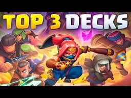 TOP 3 BEST DECKS AFTER THE NEW UPDATE! 🏆