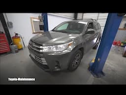 Highlander Hybrid 12V Battery Location, Replacement