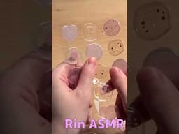 【ASMR】すき間時間にサクッと聞ける☺シールの台紙が良い音だから聞いてみてね #asmr #asmrsounds
