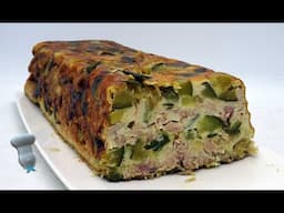 Recette de terrine de courgettes au thon