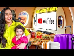 Our First Family Trip with Baby ✈️ | OMG Vlogs"