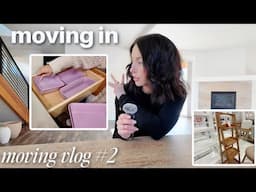 moving in! empty house tour, new home shopping, organizing 🏡 MOVING VLOG ep 2