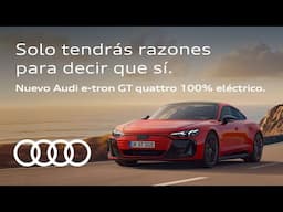 Nuevo Audi e-tron GT quattro 100% eléctrico.