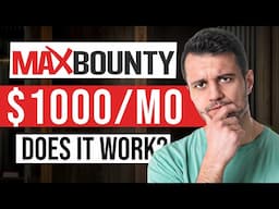 Can You Earn $150/Hour With MaxBounty CPA Marketing? (Honest Review)