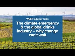 WSET Industry Talks - From Soil to Glass: The climate emergency & the global drinks industry