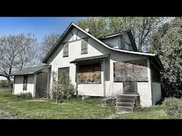 ABANDONED 1930s Time Capsule House Was Left Behind by the Family Who Built It