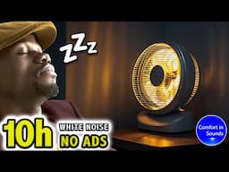 Smooth Heater Sound for Deep Sleep | 10 Hours White Noise | Fall Asleep Easily