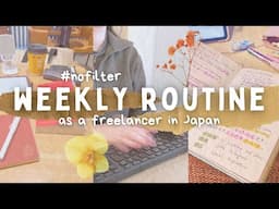 A Week In My Life As A Freelancer In Japan 🇯🇵 Weekly Study Vlog