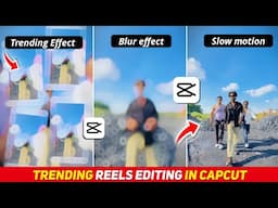 Trending Instagram Reels Video Editing In Capcut | Capcut Trending Template Video Editing