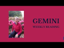 GEMINI * MAKING A DETERMINED MOVE FORWARD!  4th -10th May.  #gemini #tarot #cardreading