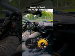 Ferrari 12Cilindri meets the "Temple of Speed" for the first time!