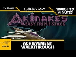 Akinakes - Achievement Walkthrough (1000G IN 9 MINUTES) VERY EASY TRIPLE STACK!