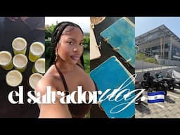 travel vlog: girls trip to el salvador 🇸🇻 | yacht day, nawi beach house, horseback riding + more