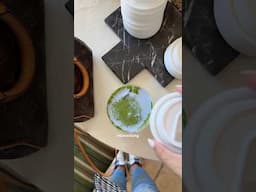 the BEST matcha in LA (apparently) #matcha #lavlog #shorts