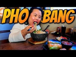 Vietnamese Phở Mukbang Beef Noodles + Eggrolls + Spring Rolls + Calamari 먹방 Eating Show *SO GOOD!!!*