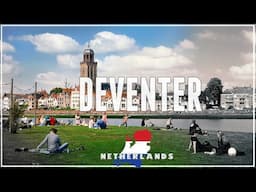 Walking Tour DEVENTER - NETHERLANDS : Journey Through Holland's Ancient Streets / 2025 - 4k