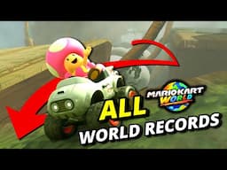 Reacting to EVERY RECORD in Mario Kart World!