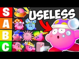 Ranking How USELESS Kirby Abilities Are