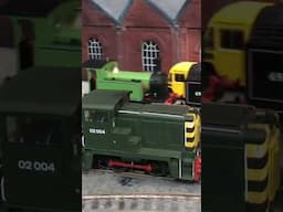 Why does the BR Class 02 look so Industrial? #railhistory #modelrailway #modelrailroad