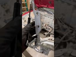 92-95 Honda Civic Billet Hood Hinge W/Gas Spring