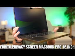 Forito Privacy Screen Protector MacBook Pro 16 Inch