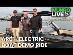 Arc Electric Boat Demo Ride with CTO & Co-Founder Ryan Cook and Lead Engineer Robert Binkowski