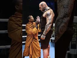 Monk vs Bodybuilder #kungfu #trending #youtubeshorts #shorts #ai