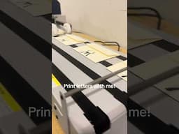 The printer’s on, the ink is flowing, and the story is taking shape—one terrifying letter at a t