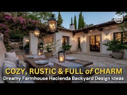 Are You READY to TURN Your Backyard into a Stunning Farmhouse Hacienda Oasis?