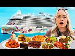 $20 vs $200 Cruise Ship Food: WORTH IT or TOTAL SCAM?? | NCL Aqua