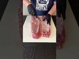 Rib Rippin’ 🐷 #ribs #foodpreparation #foodprep #bbq #bbqribs #smokedribs