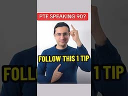 PTE SPEAKING GET 90/90! #shorts #pte #ptetips #ptespeaking #mockmasterai #aoneaustralia #malcolmpte
