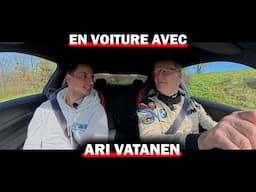 En voiture Avec ARI VATANEN - Champion du Monde , Vainqueur du Dakar , Record de Pikes Peak